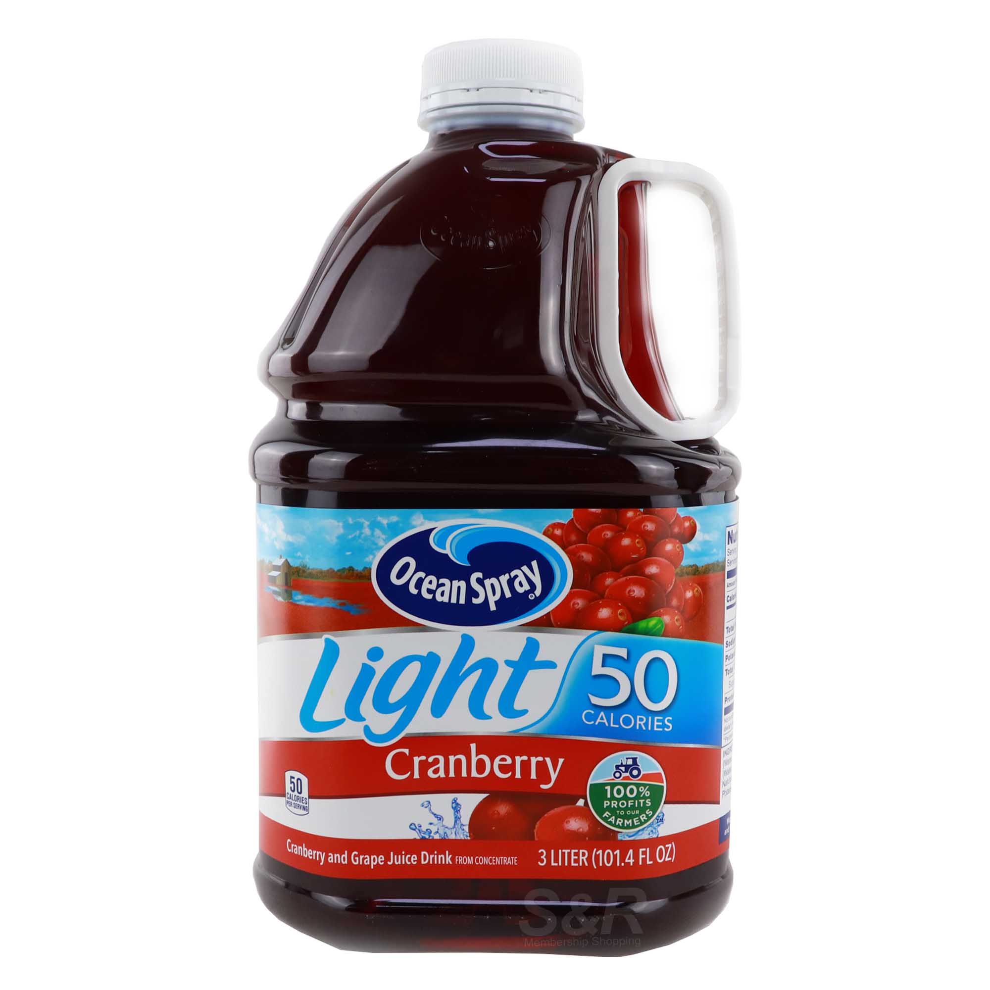 Ocean Spray Light Cranberry Juice 3L
